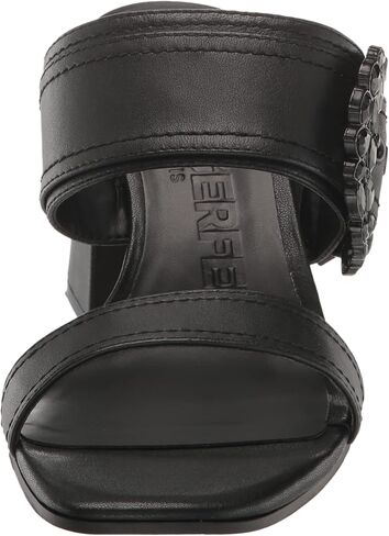 صندل نسائي مريح مزين للاستخدام اليومي من Karl Lagerfeld Paris بكعب in Kuwait