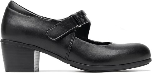 Cestfini Dress Shoes for Women Low Heel Mary Jane Pumps Comfortable Work Shoes, Block Heels Closed Round Toe Flight Attendant Shoes, Office Church Wedding Pumps in Saudi Arabia