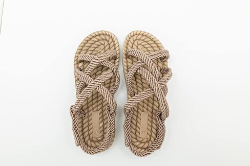 Alpy Rope Sandal | Straw Strap Slide Sandals | Rope shoes | Walking Sandals |%100 Handmade | For Summer | Sandals For Women in Saudi Arabia