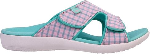 Spenco Women's Kholo Checkered Slide Sandal in Saudi Arabia