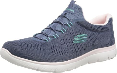 Skechers Sport Women's Women's Summits Fun Flare Sneaker, TPPK=Taupe Pink, 7 in Saudi Arabia