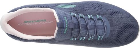 Skechers Sport Women's Women's Summits Fun Flare Sneaker, TPPK=Taupe Pink, 7 in Saudi Arabia