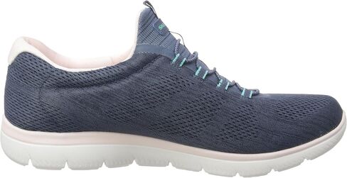 Skechers Sport Women's Women's Summits Fun Flare Sneaker, TPPK=Taupe Pink, 7 in Saudi Arabia