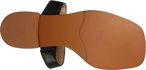 Strappy Chunky Sandals Block Heel For Women Comfortable Low Platform Slide Shoes in Saudi Arabia
