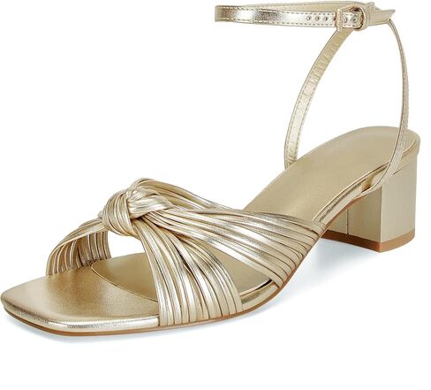 Dsevht Womens Bow Knot Heels Sandals Square Open Toe Chunky Heels Strappy Ankle Strap Sexy High Heel Sandals for Women in Saudi Arabia