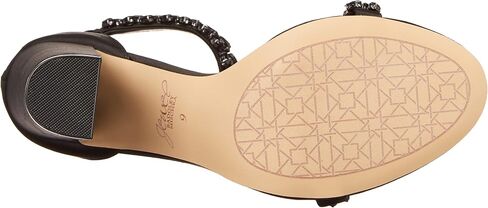 Jewel Badgley Mischka Women's Mayra Heeled Sandal, Black, 5 in Saudi Arabia