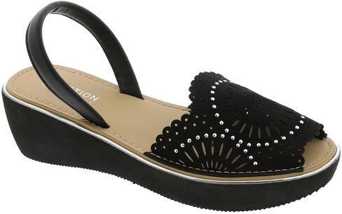 Kenneth Cole REACTION women's Fine Glass Wedge Sandal in Saudi Arabia