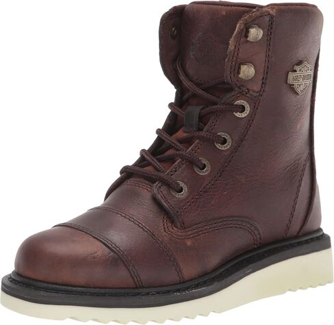 HARLEY-DAVIDSON FOOTWEAR Women's Marconi 7" Lace Seam Motorcycle Boot in Saudi Arabia
