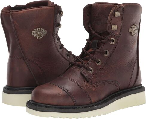 HARLEY-DAVIDSON FOOTWEAR Women's Marconi 7" Lace Seam Motorcycle Boot in Saudi Arabia
