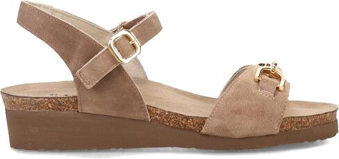 NAOT Women's Aubrey Sandal Almond Brown Suede/Oily Bark Nubuck 7-7.5 N US in Saudi Arabia