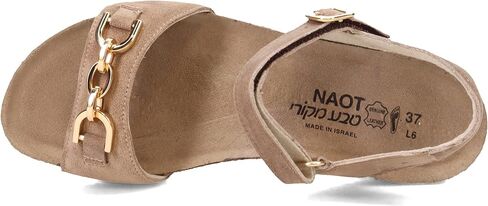 NAOT Women's Aubrey Sandal Almond Brown Suede/Oily Bark Nubuck 7-7.5 N US in Saudi Arabia