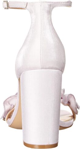Jewel Badgley Mischka Deva Ruffle High Block Heel in Saudi Arabia