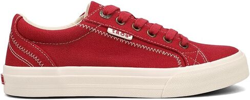 Taos Plim Soul Women's Sneaker-Stylish Platform Sneaker with Curves & Pods Removable Footbed, Arch Support, Classic Design for Everyday Fashion, All Day Comfort Red 9.5 (W) US in Saudi Arabia