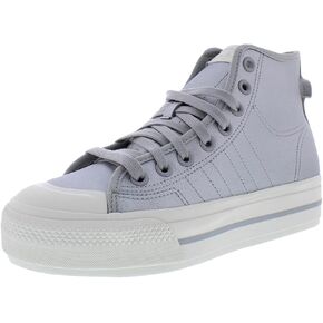 adidas Nizza RF Platform Mid Shoes Women's, Silver, Size