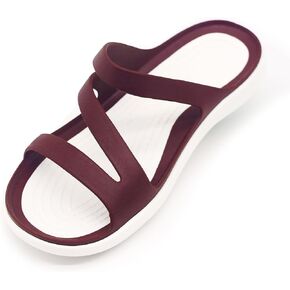 Womens Sandals Slide Sandals Black Sandals White Sandals Slippers for Women Soft Comfort Non-Slip Womens Shoes Indoor and Outdoor Use Quick Drying Pool Party Home Beach in Kuwait