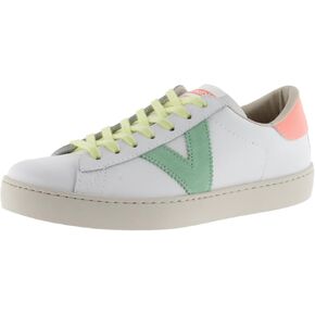 victoria Women's Berlin Leather & Neon Sneaker
