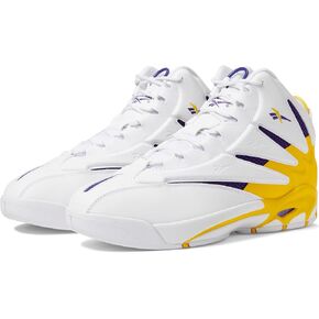 Reebok The Blast White/Always Yellow/Bold Purple Men's 10, Women's 11.5 Medium
