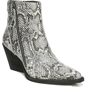 حذاء نسائي من ZODIAC مصنوع من الجلد بطبعة ثعبان Ramona مقاس B/W 5.5 متوسط ​​(B,M) in Kuwait