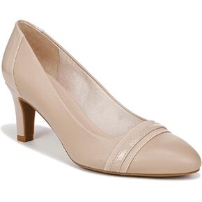 LifeStride Womens Gio Pump Tender Taupe 8.5 W