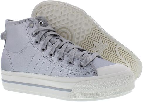 adidas Nizza RF Platform Mid Shoes Women's, Silver, Size in Kuwait