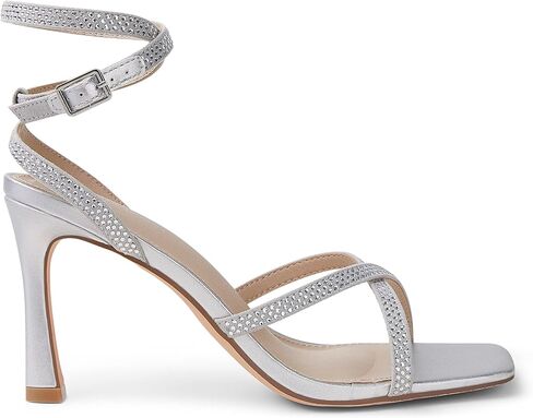 Arromic High Stilettos Heeled Sandals for Women Strappy Square Toe Heel Open Toe Heels Dressy Wedding Shoes Pumps Sandals in Saudi Arabia