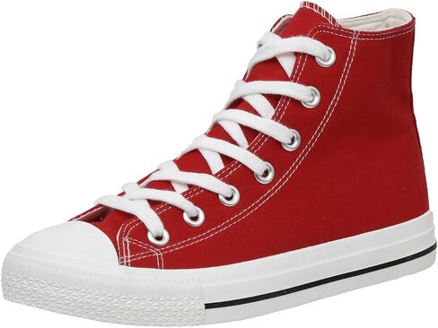 CUSHIONAIRE Women's Vance high top Canvas sneaker +Memory Foam in Saudi Arabia