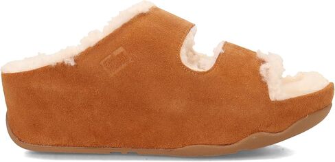 FitFlop Women's, Shuv Two-Bar Shearling Sandal in Saudi Arabia
