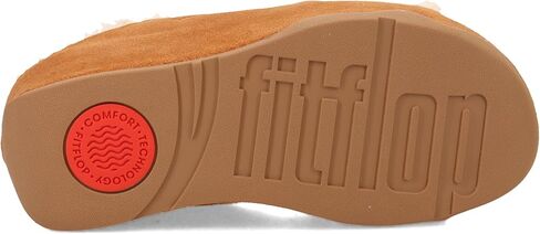 FitFlop Women's, Shuv Two-Bar Shearling Sandal in Saudi Arabia