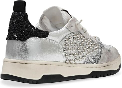 حذاء Steve Madden الرياضي Everlie للنساء، فضي متعدد، 7.5 in Saudi Arabia