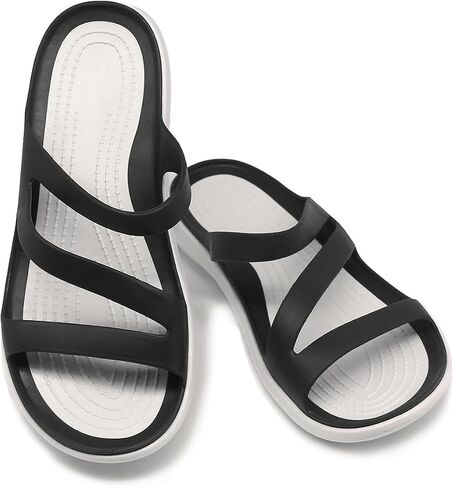 Womens Sandals Slide Sandals Black Sandals White Sandals Slippers for Women Soft Comfort Non-Slip Womens Shoes Indoor and Outdoor Use Quick Drying Pool Party Home Beach in Saudi Arabia