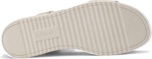 LifeStride Womens Zing Ankle Strap Flatform Sandals Gold 9.5 Wide (C,D,W) in Saudi Arabia