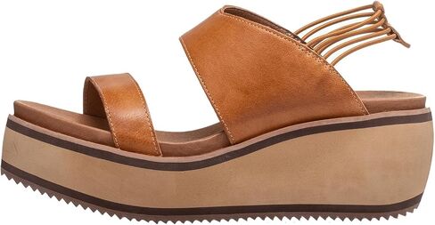 Antelope Women's Jax Leather Wedge Platform Sandals in Kuwait