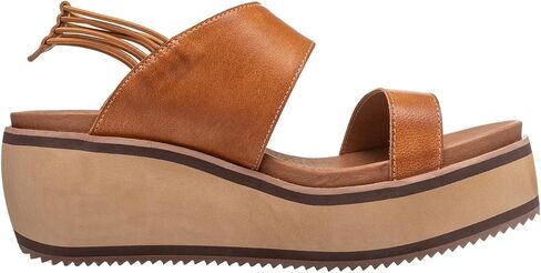 Antelope Women's Jax Leather Wedge Platform Sandals in Kuwait