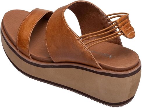 Antelope Women's Jax Leather Wedge Platform Sandals in Kuwait