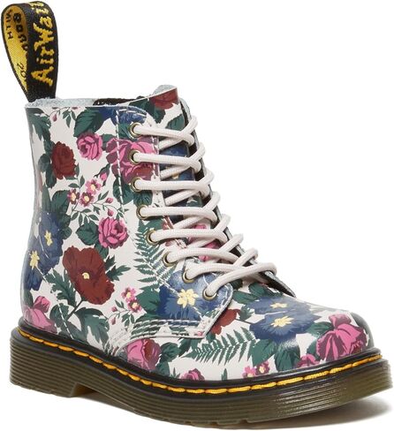 Dr. Martens Kid's Collection 1460 (Toddler) - Boots for Kids - Leather Upper - Textile Lining - EV Footbed English Garden 8 UK (US 9 Toddler) M in Saudi Arabia