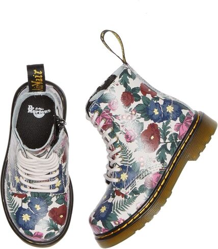 Dr. Martens Kid's Collection 1460 (Toddler) - Boots for Kids - Leather Upper - Textile Lining - EV Footbed English Garden 8 UK (US 9 Toddler) M in Saudi Arabia