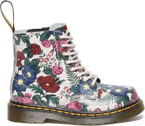 Dr. Martens Kid's Collection 1460 (Toddler) - Boots for Kids - Leather Upper - Textile Lining - EV Footbed English Garden 8 UK (US 9 Toddler) M in Saudi Arabia