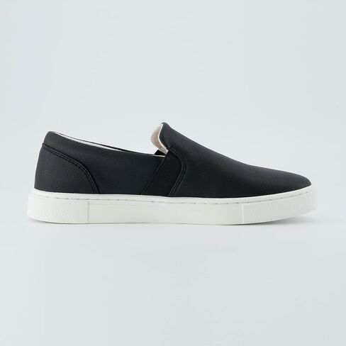 CUSHIONAIRE Women's Hampton slip on sneaker +Comfort Foam, Wide Widths Available in Saudi Arabia