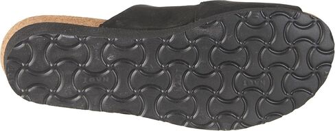 NAOT New Women's Jacey Slide Sandal Black Velvet/Raven 38 in Saudi Arabia