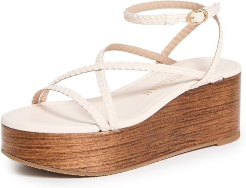 صندل نسائي من Stuart Weitzman بتصميم Wovette in Saudi Arabia