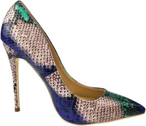 Snake Printing Women High Heels Fashion Party Wedding Sexy Pumps Shoes in Saudi Arabia