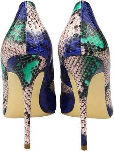 Snake Printing Women High Heels Fashion Party Wedding Sexy Pumps Shoes in Saudi Arabia