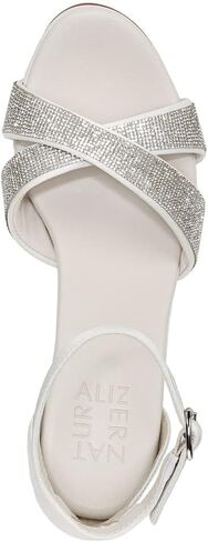 Naturalizer Lizbeth 2 Satin Pearl Beige Fabric 9.5 M (B) in Saudi Arabia