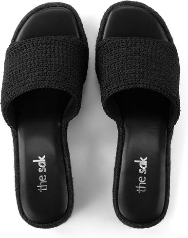 حذاء Bryna Espadrille Wedge Mule للسيدات من Sak in Kuwait
