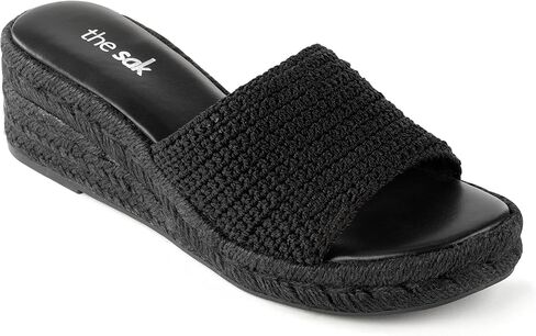حذاء Bryna Espadrille Wedge Mule للسيدات من Sak in Kuwait