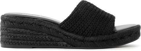 حذاء Bryna Espadrille Wedge Mule للسيدات من Sak in Kuwait