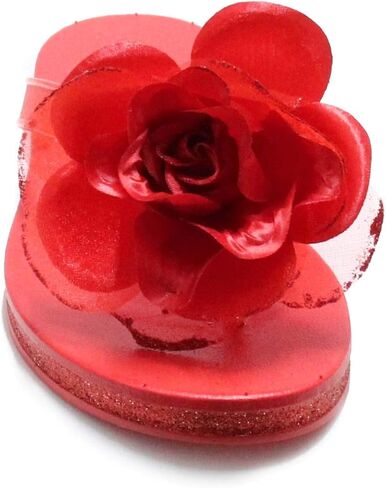KARA Womens Flower Fashion Soft Comfort Flip Flops Flat Sandals in Saudi Arabia