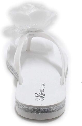 KARA Womens Flower Fashion Soft Comfort Flip Flops Flat Sandals in Saudi Arabia
