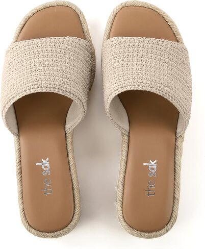 حذاء Bryna Espadrille Wedge Mule للسيدات من Sak in Kuwait