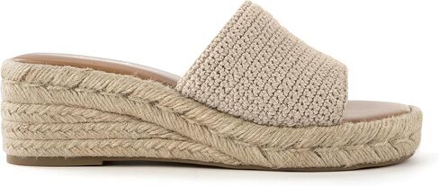 حذاء Bryna Espadrille Wedge Mule للسيدات من Sak in Kuwait